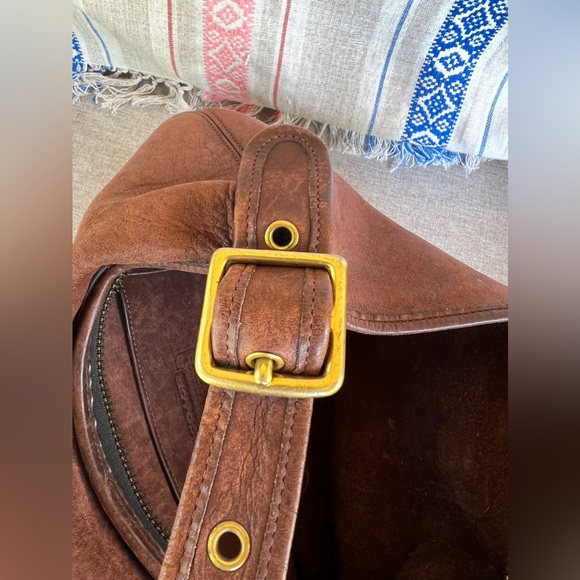 Coach Vintage Bucket Duffel Brown Leather - Picture 2 of 12